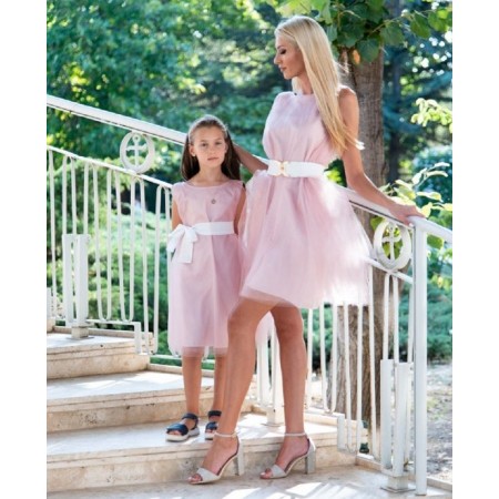 Set di abiti in raso e tulle