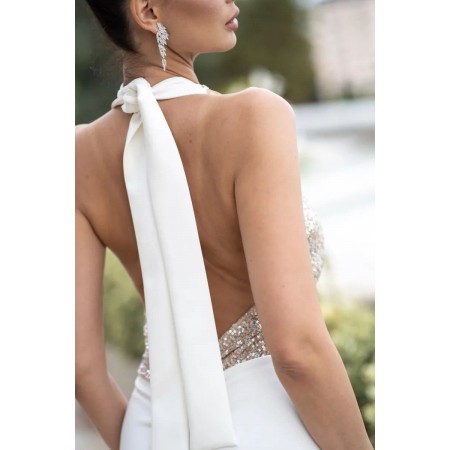 White jumpsuit with...
