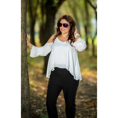 Blusa in chiffon